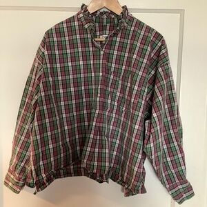 Plaid Isabel Marant blouse